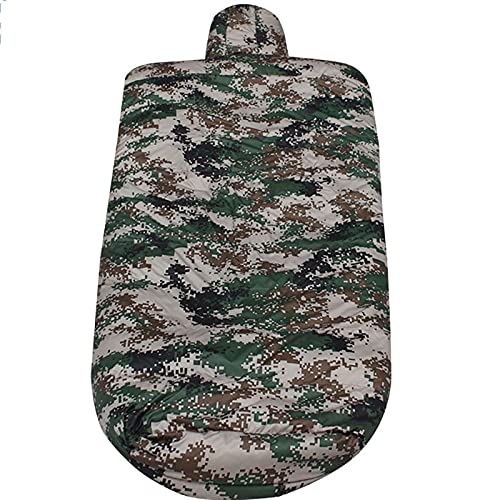 Jianghuayunchuanri Bequemer Schlafsack Camouflage Mantel-Stil Schlafsack im Freien Schlafsack Camping Schlafsack verdickt Indoor- und Outdoor-Aktivitäten (Farbe : Camouflage, Size : 210x70x50cm) - Image 4