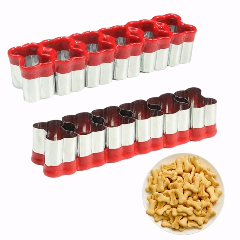 1 Piece Bone Cracker Cookie Cutter, Bone Biscuit Cutter, Stainles...