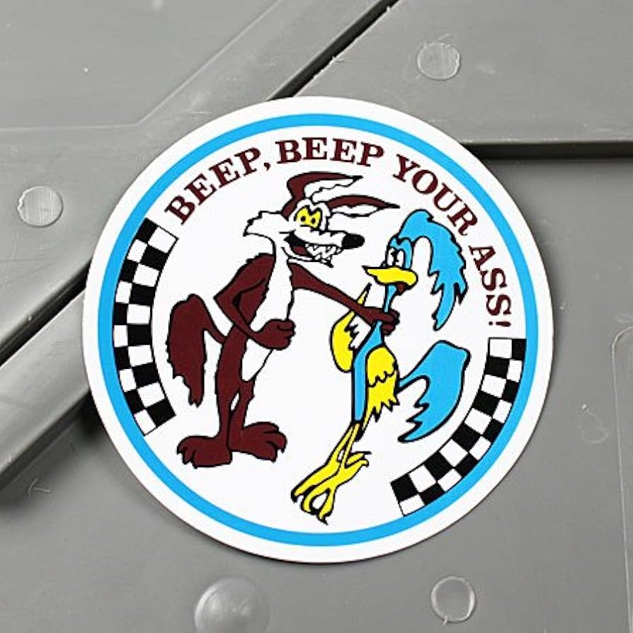 Amazon.co.jp: ロードランナー ステッカー ルーニー・テューンズ