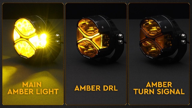 Amazon.com: MICTUNING K6 4 Inch 160W Round Amber Fog Light Pods