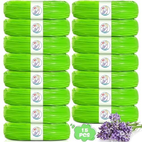 HYOJCWU 15 × Ricarica Mangiapannolini,Ricariche Mangiapannolini Antiodore Addensata,Sacchetti Mangiapannolini...