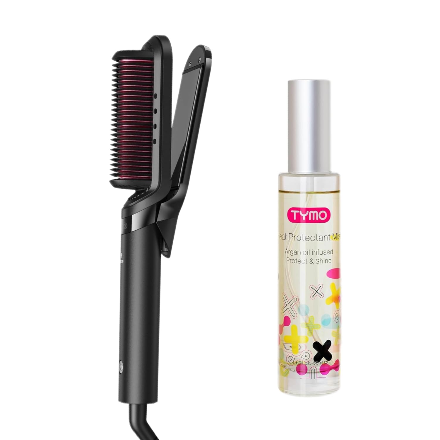 Amazon.com : TYMO FLIPRO Flat Iron & Heat Protectant Spray for