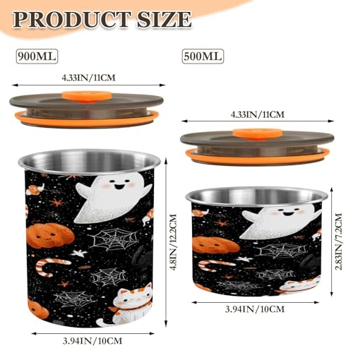 Envase para café de acero inoxidable 500 ml miniatura 2