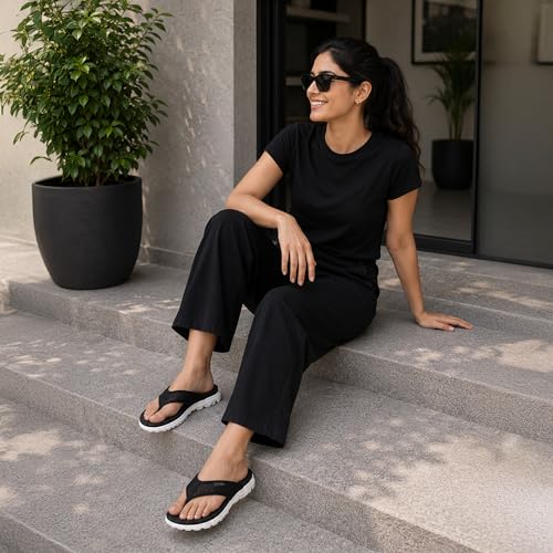 Image of Neoz Ultra Soft Women's Slippers with Cushion FootBed for Adult | Comfortable & Light Weight| Stylish & Anti-Skid| Waterproof & Everyday Flip Flops for Ladies /Girls