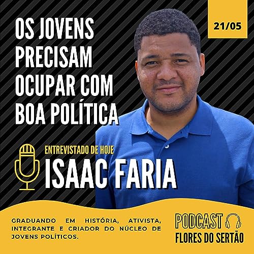 Page de couverture de Política, juventude e literatura - Isaac Faria