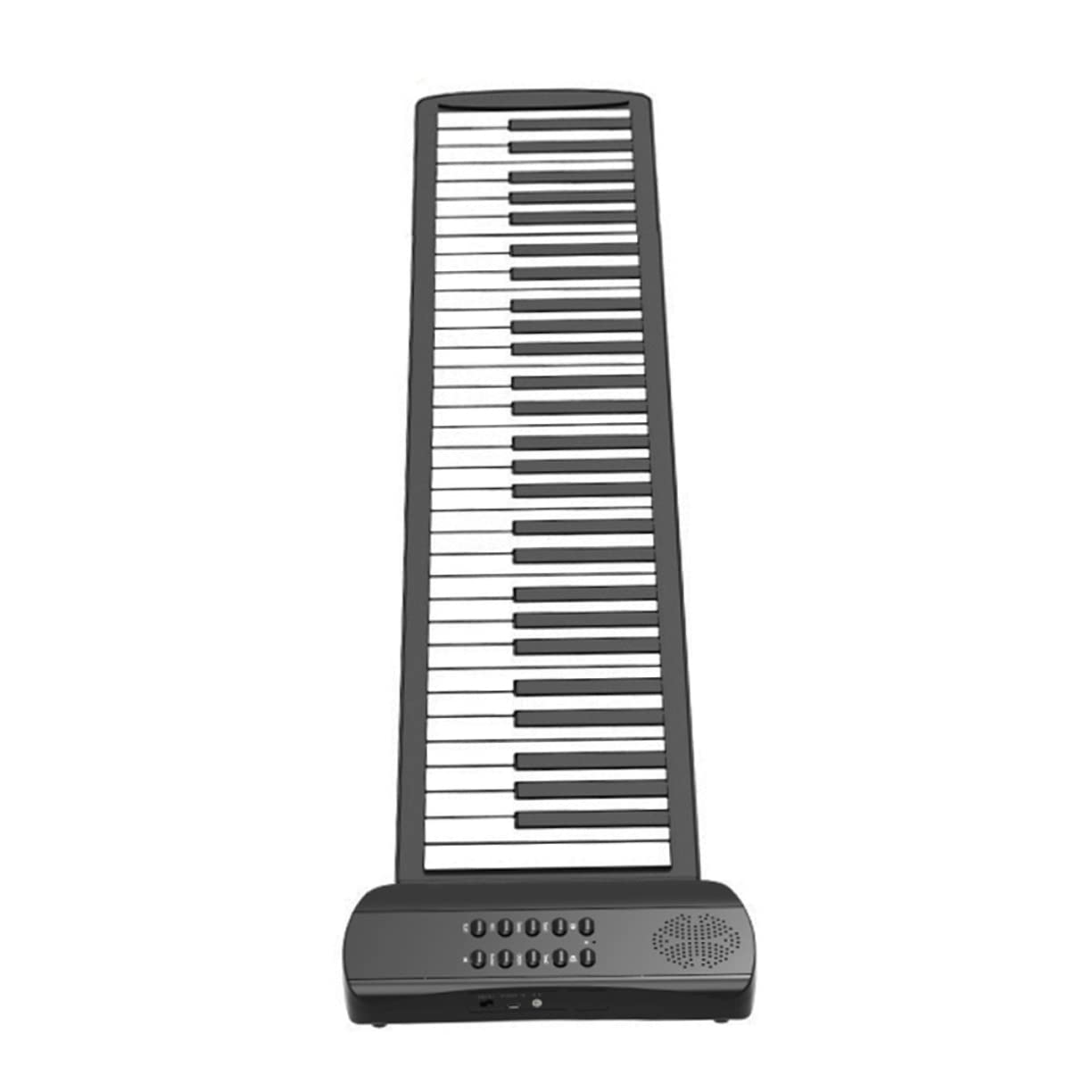 HEMOTON Rollo De Piano Teclado Plegable Piano Electrico Teclado De Plegable Para Adultos os Toldos Exterior Enrollables Electrónico Organo Electronico Gel De Sílice