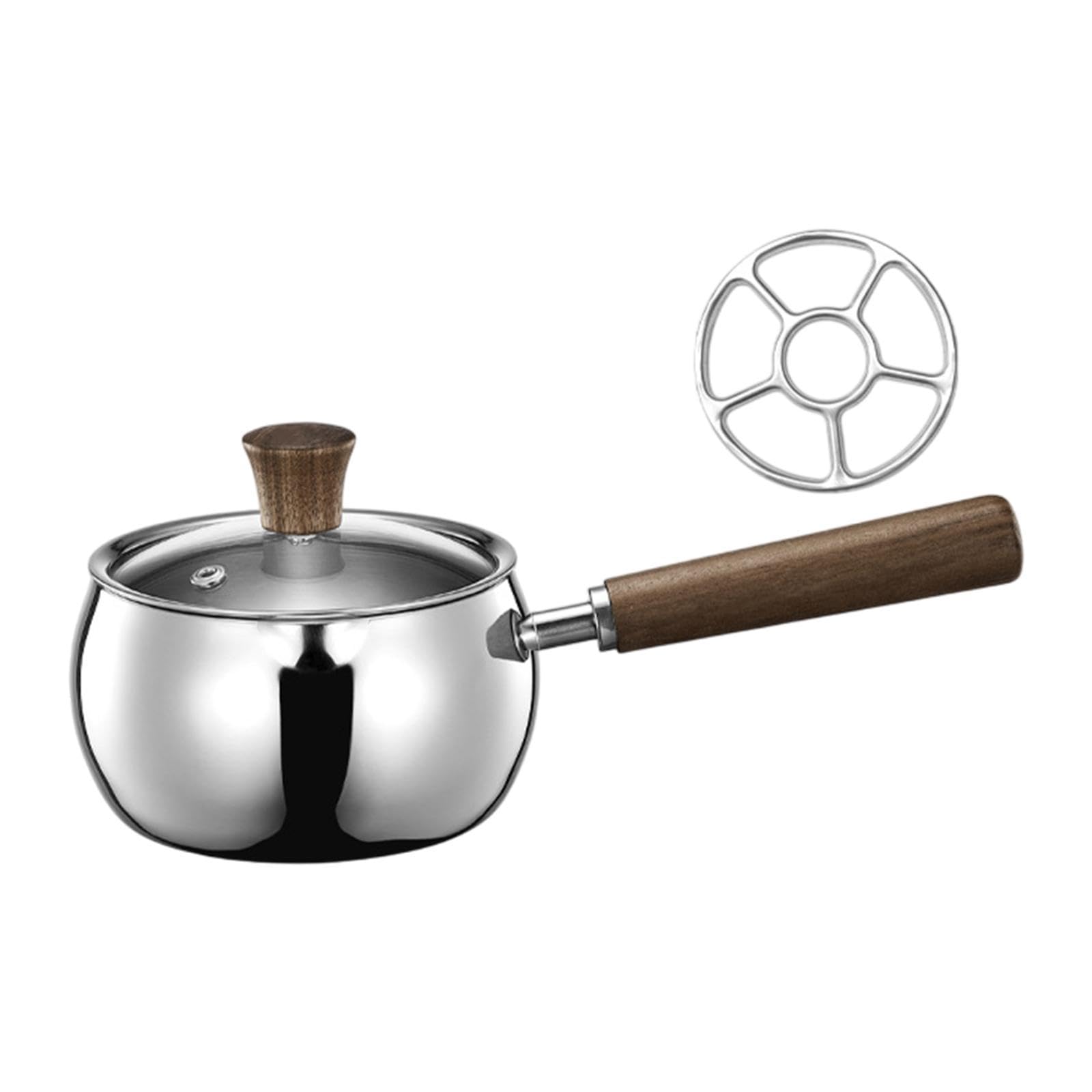 Casserole de condiments 7.5 cm pour doser l'huile sans éclabousser votre cuisine