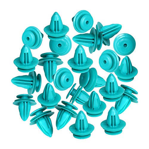 Trim Panel Retainer Clips For Toyota Push Fastener Clips Door Trim Clips Car Push Type Rivet Pin Clips Nylon 100 Pcs With One Plastic Fastener Remover #TOP3