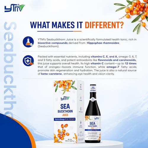 ytm Store YTM Sea Buckthorn Juice 500ml - Image 5