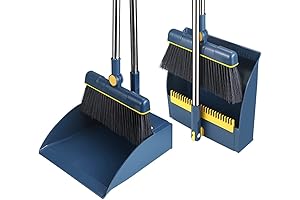 recogedor de basura con mango largo