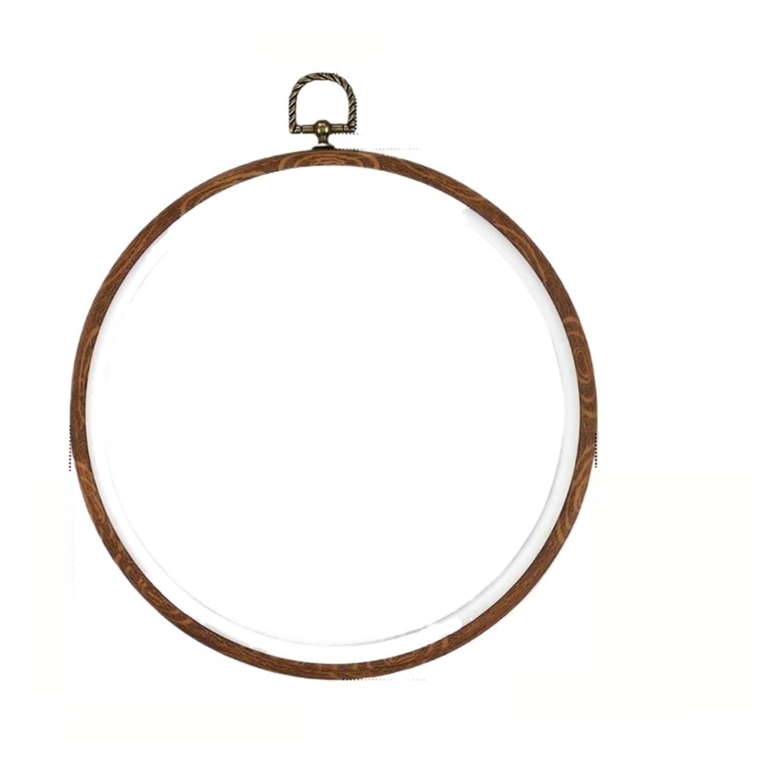 ENSDIEPLS Cross Stitch Hoop Ring, Mini Wooden Embroidery Hoops 10pcs Multiple Sizes for Cross Stitch Needle Craft(21.5cm-10pcs)