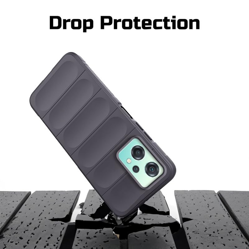 Image of Mr. Case Silicone Back Cover Case for OnePlus Nord CE 2 Lite 5G | Comfort Grip Soft Touch Matte TPU | - Gray