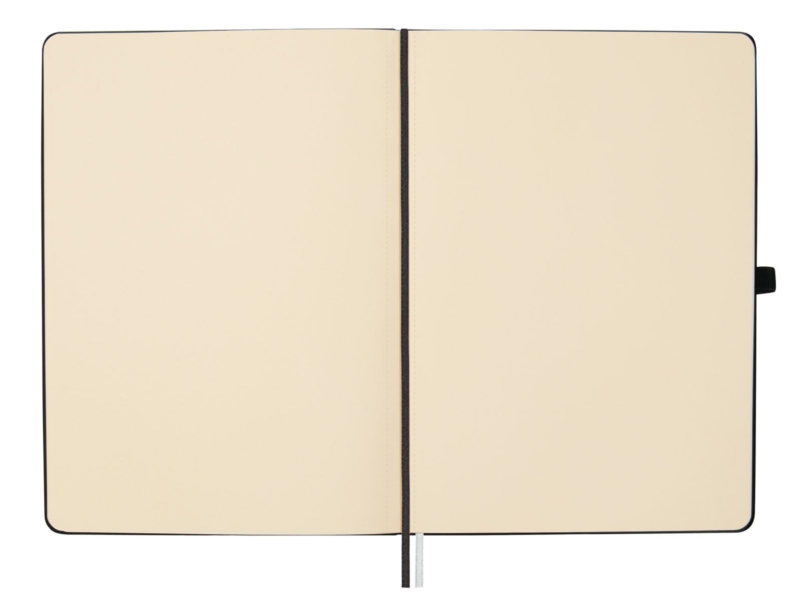 FINOCAM - Nexo Notebook Hard Cover Plain Black, A5 - Image 4