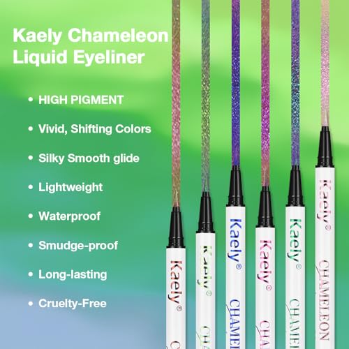 Delineador Líquido Kaely Chameleon Verde miniatura 5