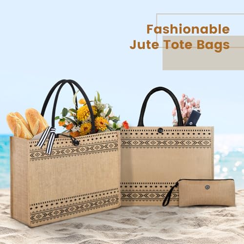 Image of Trifabricy Beach Bag, Large Beach Bag for Women, Woven Straw Beach Tote Bag Waterproof, Weaving Swim Gym Shopping Travel Bag