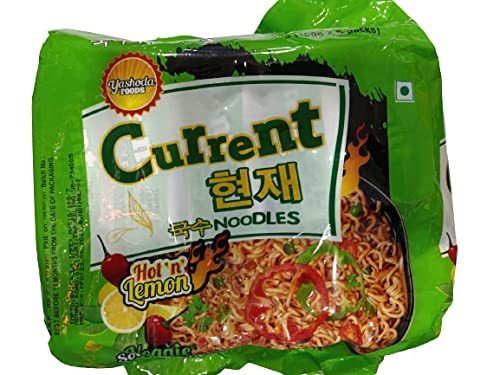 Current Hot & Lemon Veg Soup Noodles 400gms (4 * 100gms) tasty Nepali noodle easy to make.