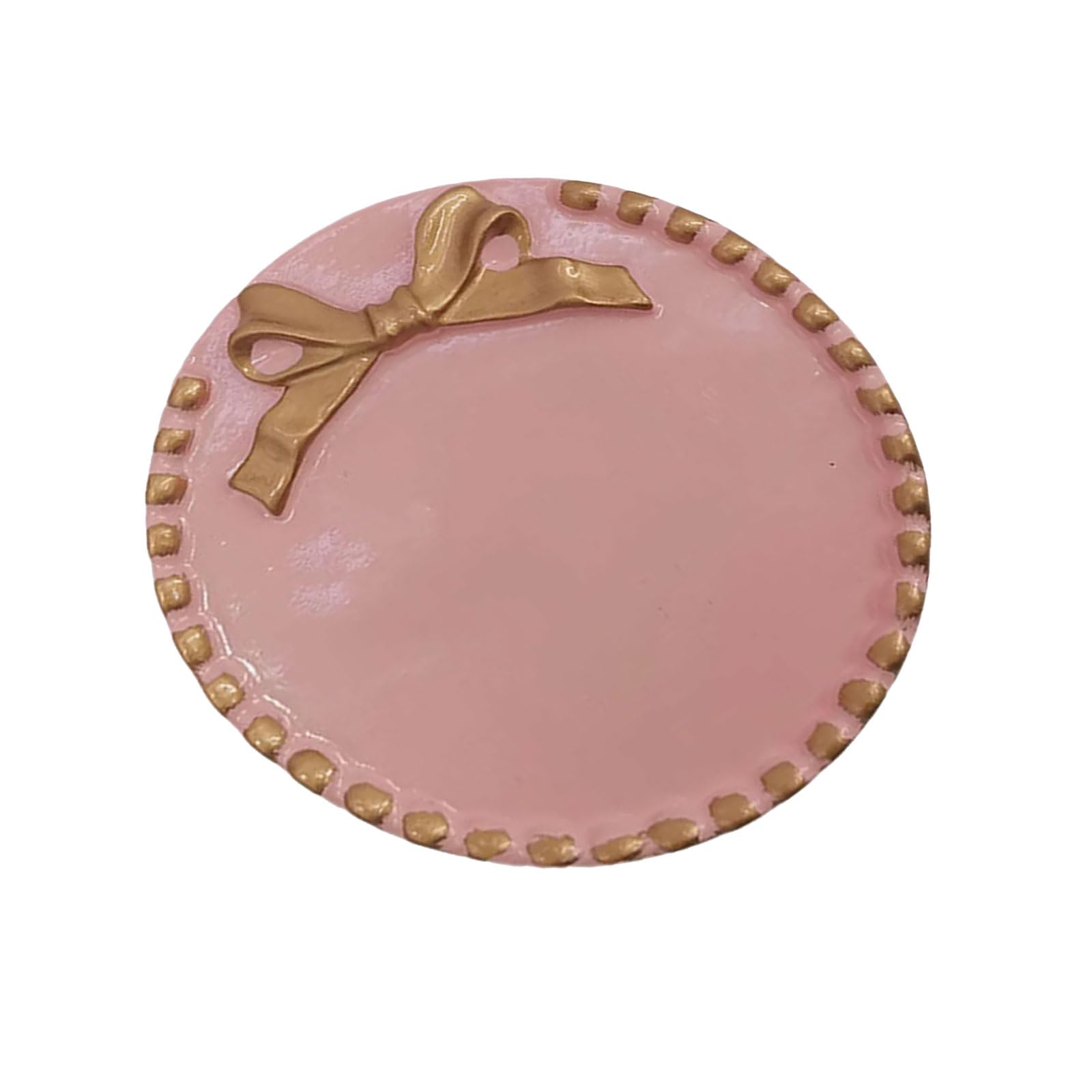 Multipurpose Retro Resin Tray Holder for Busy Lifestyles Easy and Use Retro Styles Resin Round Holder and Storage Tray