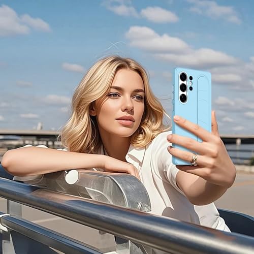 Image of for Samsung Galaxy S25 Ultra 5G with Smart Button, Standing Grip Phone Case with Kickstand, for Samsung S25 Ultra 5G Case Smart Button Cover | Hand Strap | Soft Touch | Stand Grip | Smart Butto