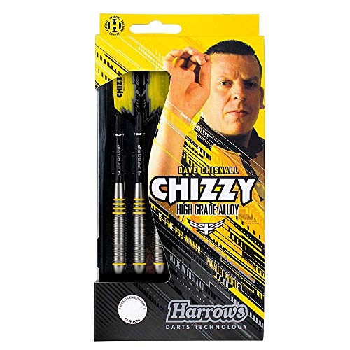 Harrows Steel Darts Dave Chisnall Chizzy Brass Tungsten Look Steeltip Dart Steeldar (22 Gr)