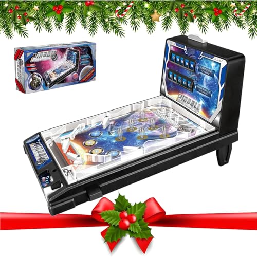 Máquina de Juego de Pinball Retro para Adultos y Niños, con Marcador Digital y Sonidos - Juego Pinball Clásico de Mesa para Regalos Máquina de Juego de Pinball Retro para Adultos y Niños, con Marcador Digital y Sonidos - Juego Pinball Clásico de Mesa para Regalos