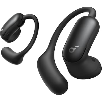 soundcore by Anker AeroFit 2 Pro, First Headphones with 2 Wearing Modes | 2-in-1 open-ear headphones and semi-open-ear noise 