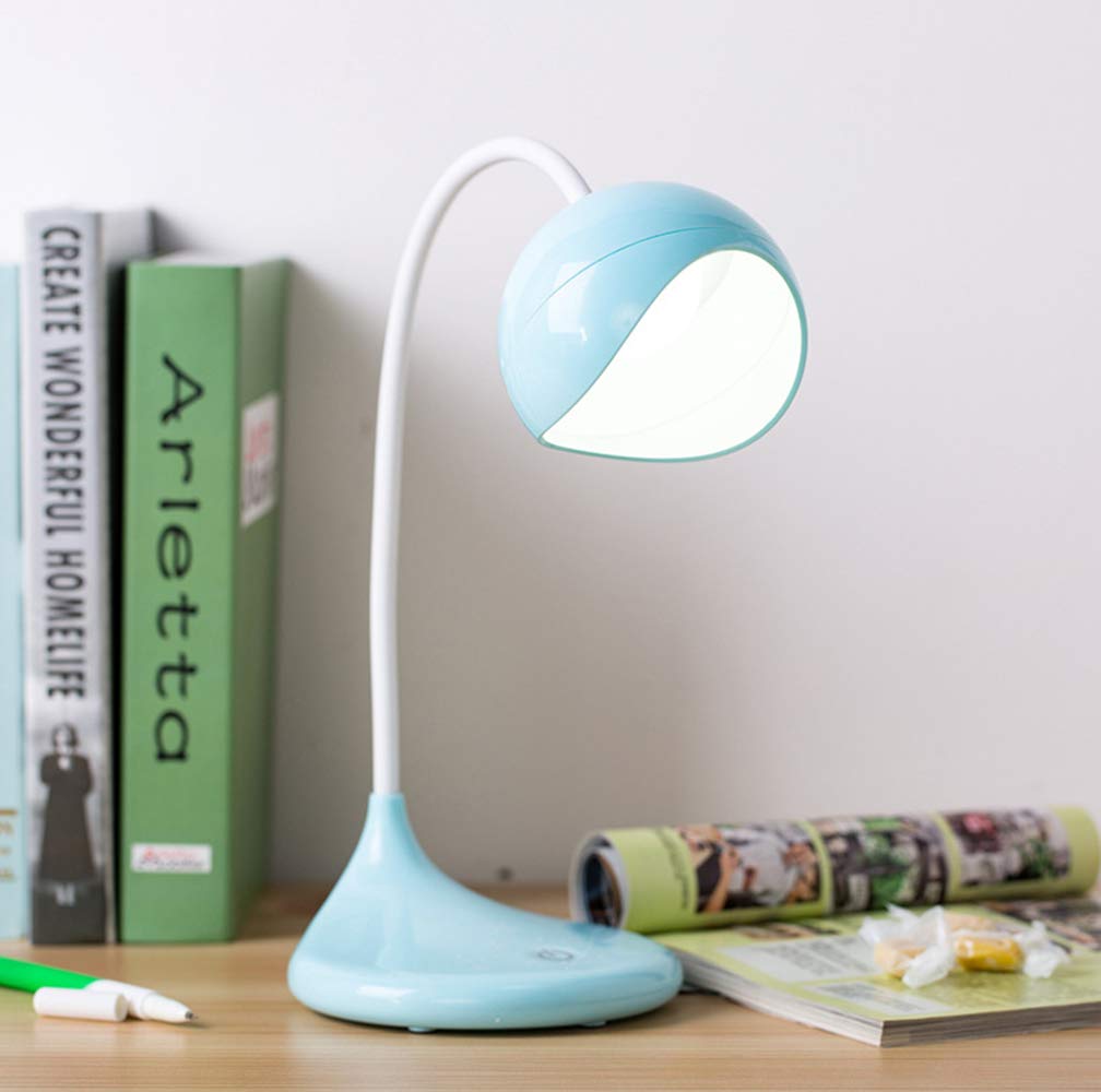 Creative Moderne LED Lampe De Bureau Bleu Lampe De Table Salon Chambre Éclairage Décoration Projecteur Étude Bureau Des Enfants Chambre 14 * 50CM