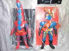 メディコムトイ　イナズマン　ブラックデスハー　ソフビ imgrc0072878764.jpg