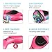 TOMOLOO Hoverboard Bluetooth Speaker UL2273 Certified Self Balancing Electric Scooter.Hoverboard with LED Lights for Kids and Adult