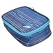 Produktbild F2 Mele Pinstripe ~ Federmäppchen Pencil Case Mäppchen Schule Schlampermäppchen