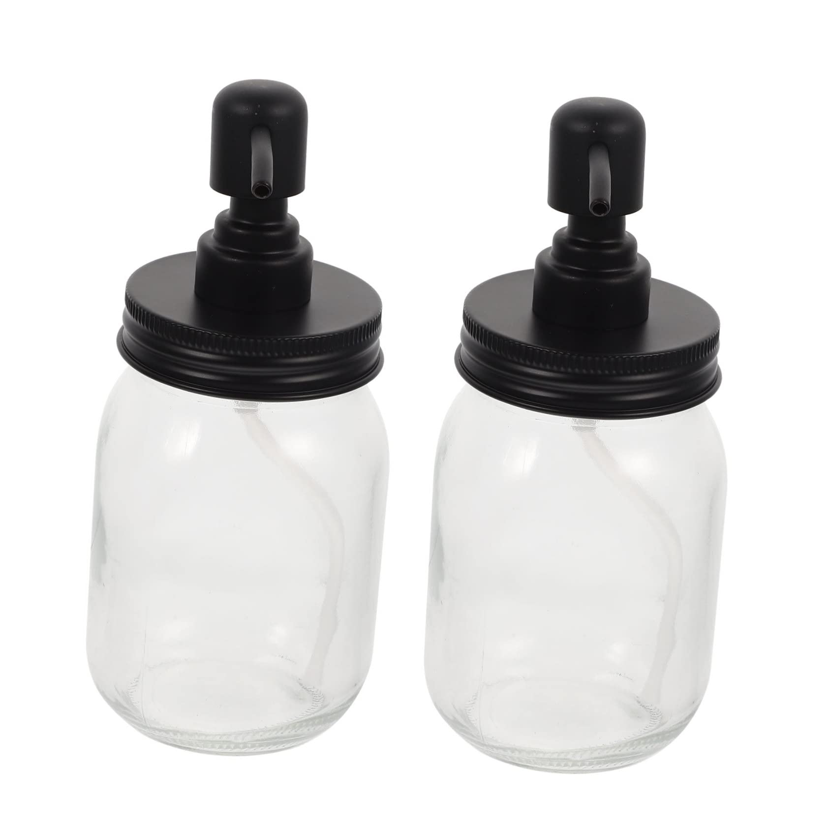 Frasco Dispensador de Miel OUNONA de Vidrio 500ml con Tapa de Bomba para Cocina