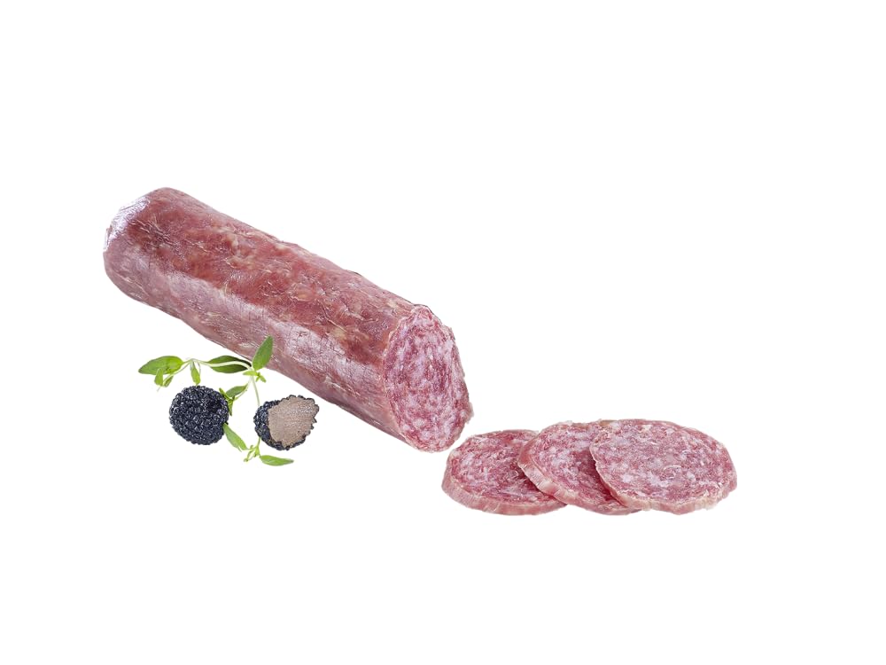 Almgourmet - Salamiset mit 6 luftgetrockneten Edelsalamis (1080g) - italienische Salamis - u.a. mit Fenchel, Knoblauch und Trüffel