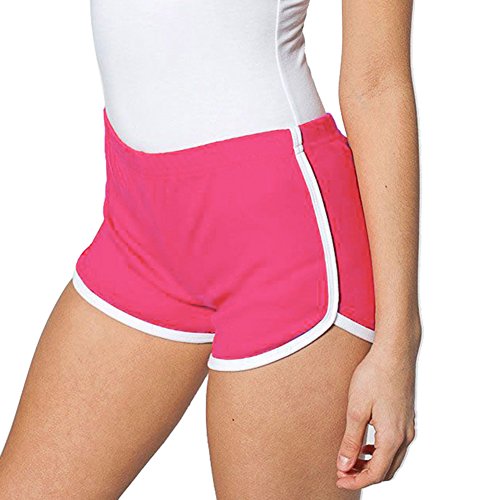 Shorts femininos sexy de bota golfinho para esportes, academia, ginástica, ioga, calça quente, W_2pa