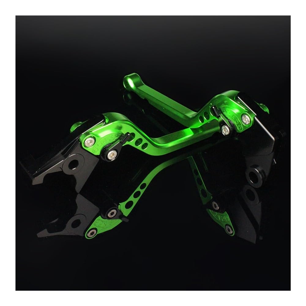 XVAsdgAER for Suzuki GSXR600 GSXR750 K6 K7 K8 K9 2006-2010 CNC Brake Clutch Levers Motorcycle(177mm Green)