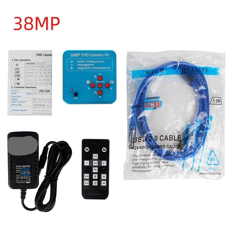 Microscope Microscope Camera 48MP HDMI USB Industry Digital C-Mount 13MP 21MP 38MP(38MP)