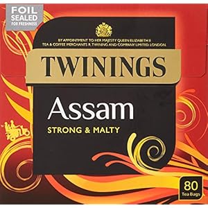 Assam Strong & Malty Twinings Black Tea 80 Tea Bags