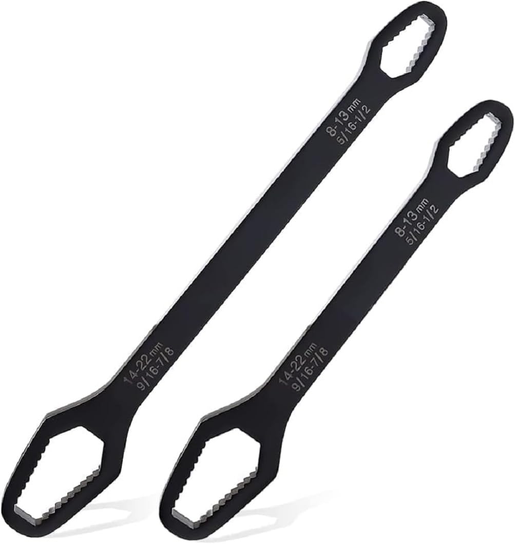 COFIEX Universal Wrench Set: Self-Tightening Adjustable, Double-Ended Torx & More - 3-17mm & 8-22mm Range - All-in-One Tool Key Set for Screws, Nuts, and More 2pcs (B0D2Y46L9K) Amazon Price History, Amazon Price Tracker
