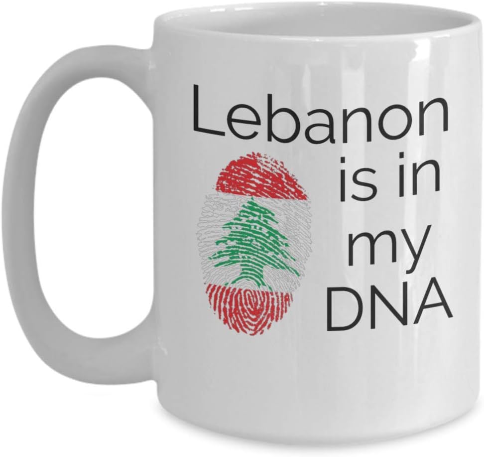 Lebanon Mug Lebanese Coffee Cup Lebanon Flag Cedar Tree