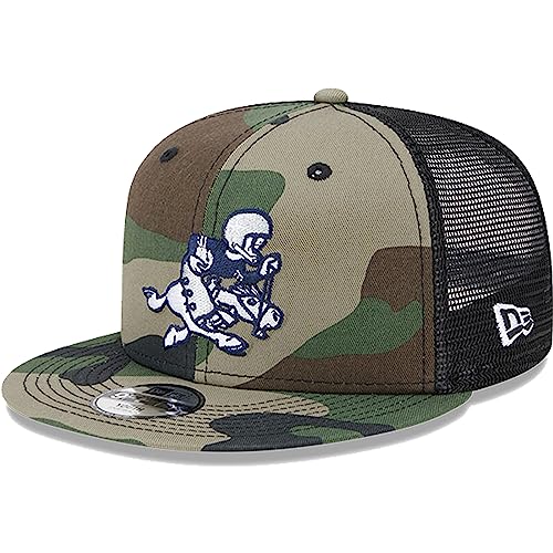 New Era Youth Camo Dallas Cowboys Retro Joe Main Trucker 9FIFTY Snapback Hat