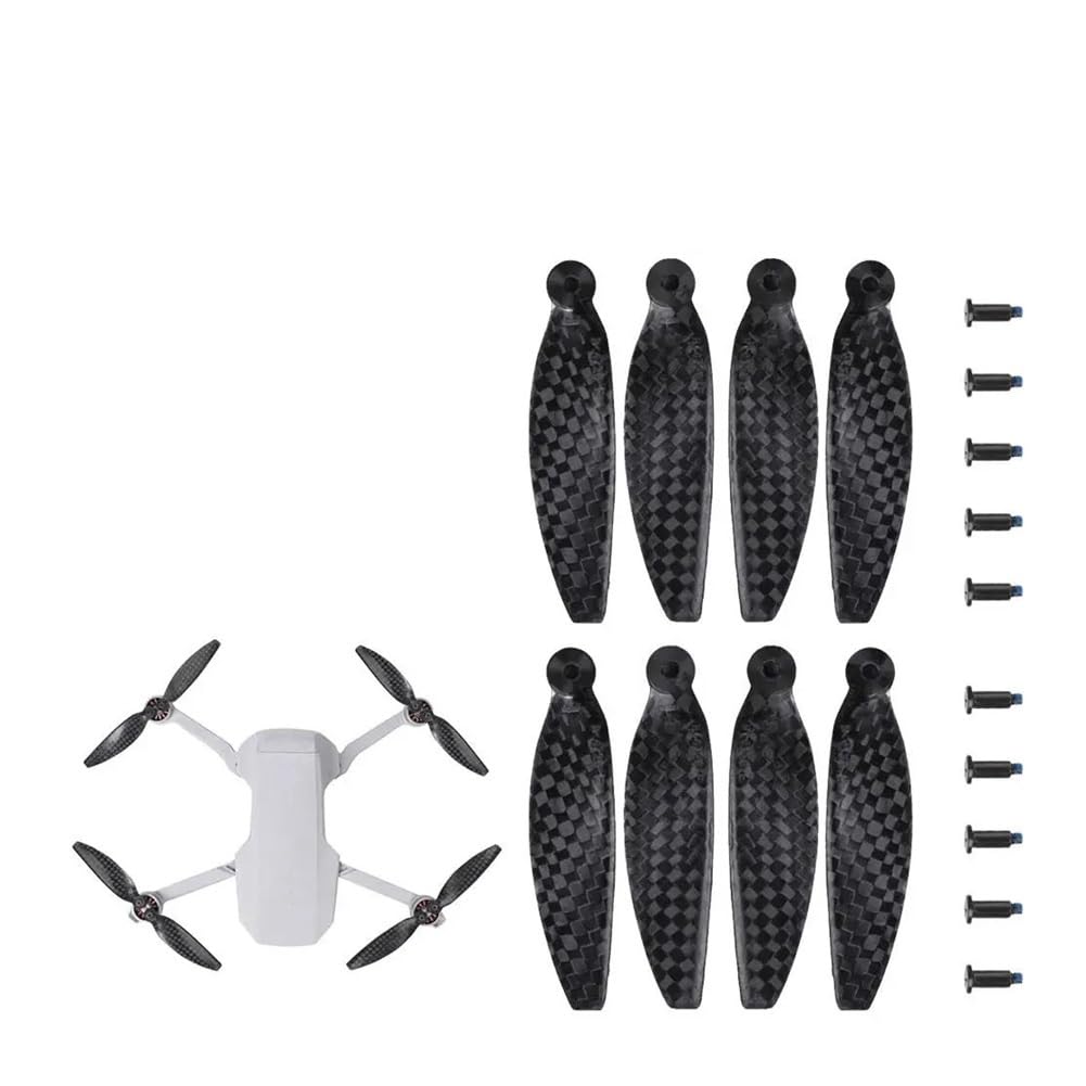 Adatto for Mini 1 2/Mini SE Eliche in fibra di carbonio leggere e silenziose Accessori for droni for P S9U3(A)