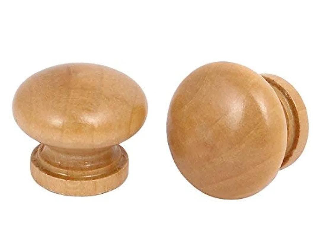 Woodco Handicrafts [ Wooden Drawer Knob,Cabinet Knob, Wardrobe Door Knob, Cupboard Drawer Knob,Pull Knob (Natural Finish)- (Pack of 10) (B0CB3M6K1R) Amazon Price History, Amazon Price Tracker