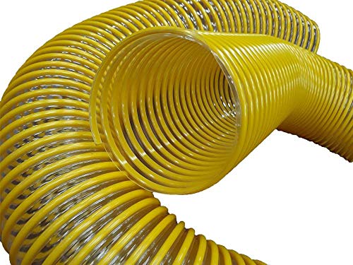 proven part Chipper Shredder Lawn Tractor Replacement Leaf Vacuum Hose Clear Urethane Wall .030 41882 45-04072 43792 (7 Feet x 6 Inches)