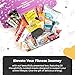 High Protein Snack Box: Premium Mix of Fitness and Healthy Snacks Workout Gifts for Men & Women - Healthy Gift Package for Gym Lovers & Enthusiasts - Individually Wrapped Protein Snacks for Adults