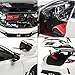 PAUDI Model 1:18 Scale Civic Type R FL5 2023 Diecast Model Car – Highly Detailed Miniature Replica with Rubber Tires for Collectors, Hobbyists, and Car Enthusiasts White
