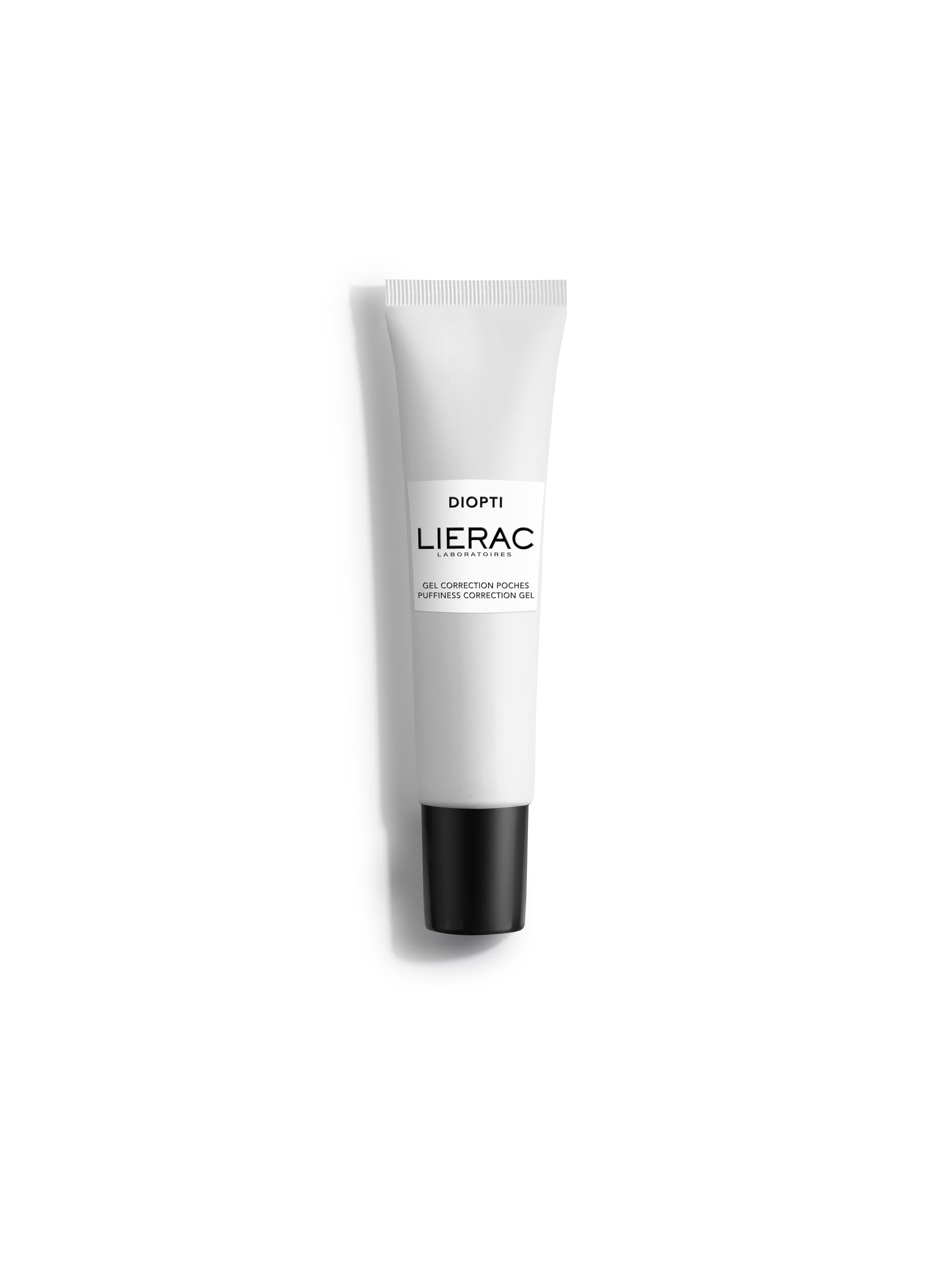 Lierac Diopti Gel Contorno Occhi Correzione Borse Decongestionante, Defaricante e Tonificante, per Tutti i Tipi di Pelle, Formato da 15 ml