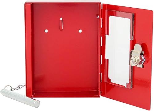 Miniatura 3 de Rottner Caja de llaves de emergencia de metal montado en la pared armario rompible con martillo encadenado 1334 NSK1 vidrio roto para apartamentos