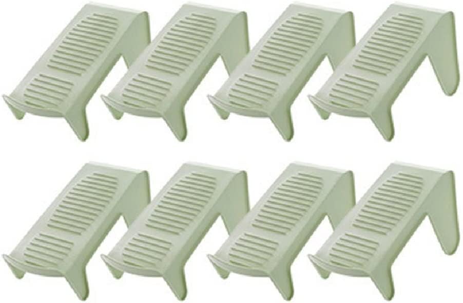 Shoe Slots Organizer, Shoe Rack Finishing Rack Household Adjustable Plastic Shoe Holder Dormitory Shoe Space Saving, Non-Slip (Color : C) (B)