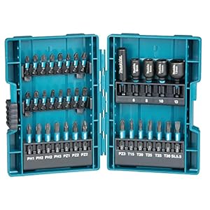 makita coffret d'embouts de visage à percussion makita impact black 35 pièces b 66880