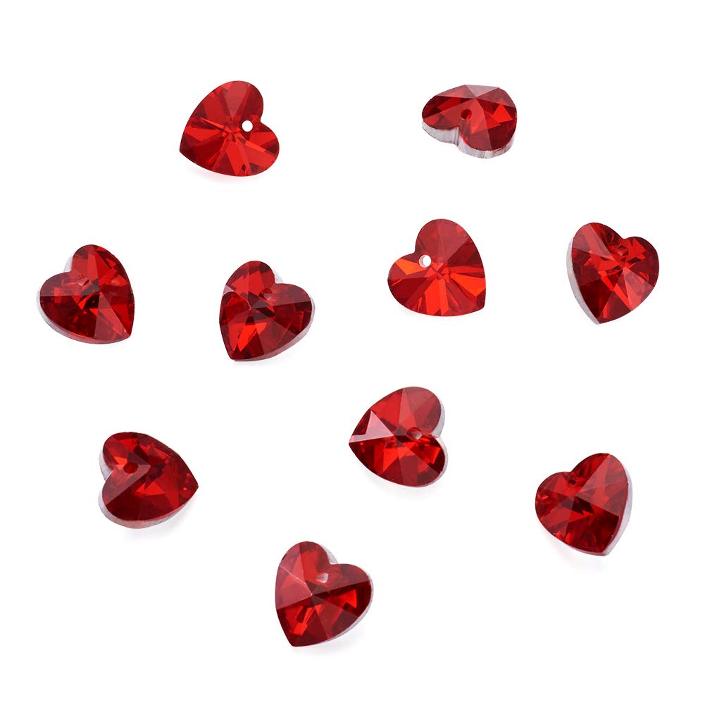 Craftdady Faceted Crystal Glass Charms