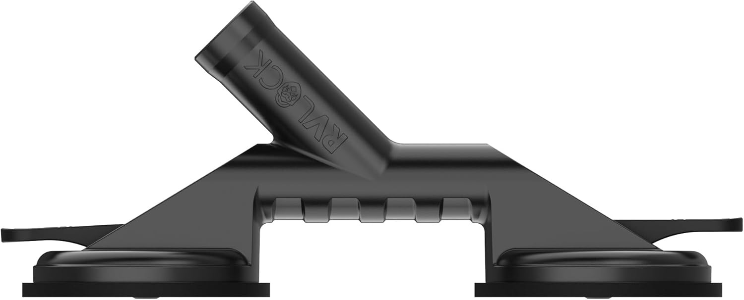 RVLock ANKR Quick Flag Mount for RVs, Suction Cup Flagpole Holder, Trucks, and Boats, Universal Design, Securely Holds Flags, Easy Installation, Patent Pending