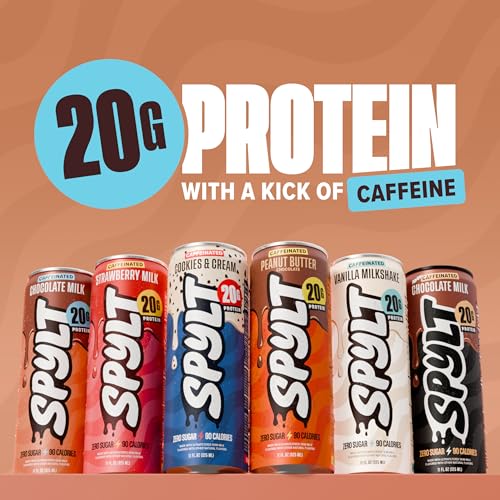Image of Spylt High Protein Milk Drink Variety Pack, 20g Protein, 60mg Caffeine